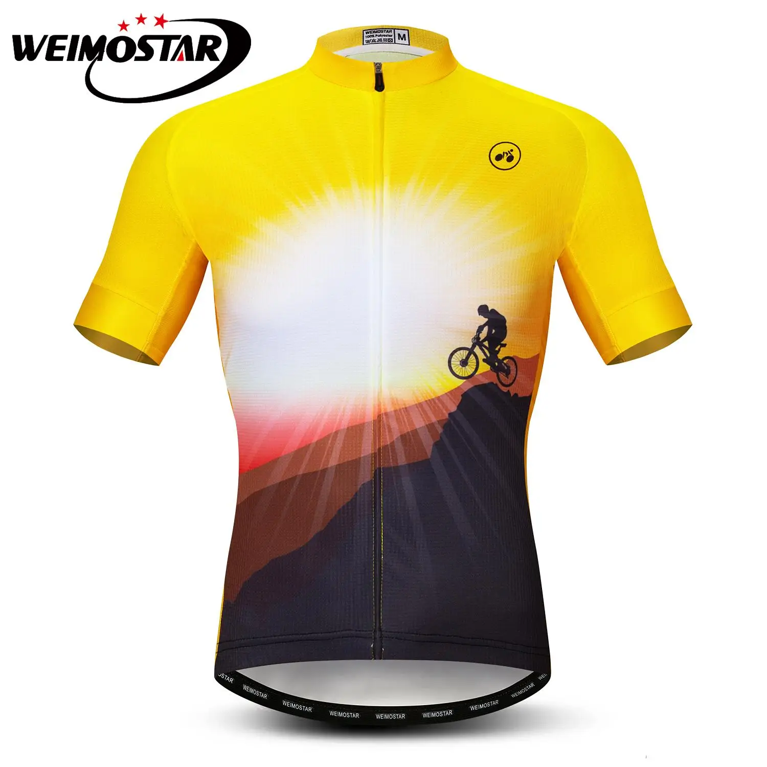 Weimostar короткий рукав Велоспорт Джерси одежда для мужчин спортивная MTB дорожный велосипед майки Ropa ciclismo быстросохнущие велосипедные рубашки