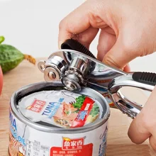 Новое поступление сильный тяжелых Chrome консервный нож Одежда высшего качества Нержавеющая сталь Кухня Ресторан ремесло ss886