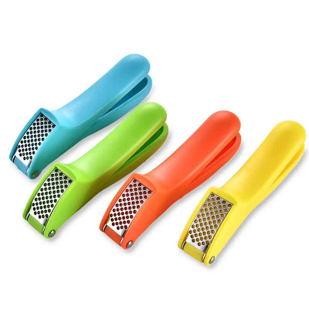 

AsyPets Garlic Press Crusher Stainless Steel Sheet Manual Multifunctional Tools