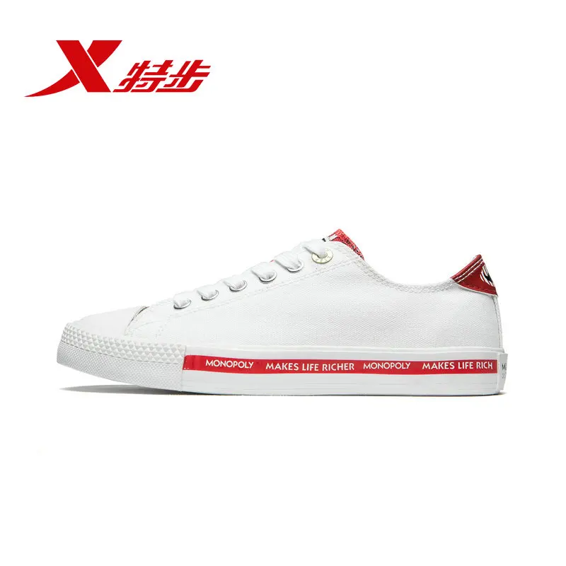 881218109862 الاحتكار xtep أحذية نسائية حذاء قماش 2019 الربيع و الصيف جديد العقارات قطب زوجين عارضة أحذية تزلج