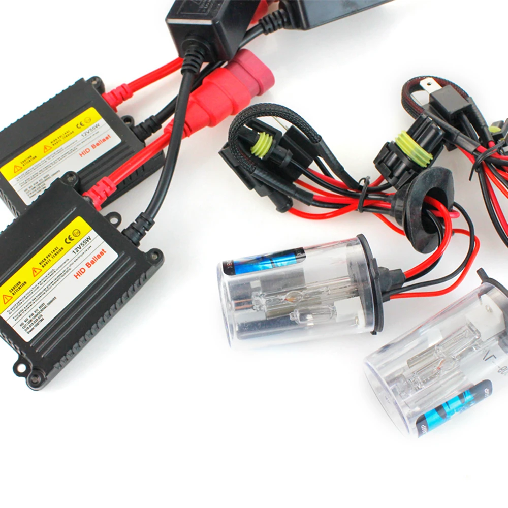 Ксеноновые H7 35 Вт AC 55 тонкий балласт комплект HID ксеноновые лампы накаливания 12 В