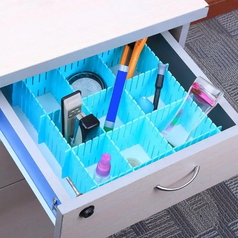 4pcs/lot Creative DIY Drawer Divider Household Storage ...