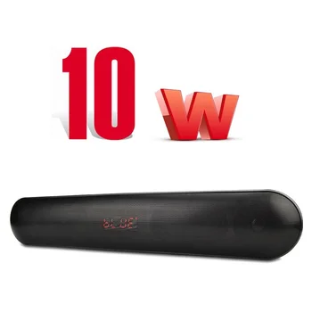 

Big Power 10W HIFI Stereo Speaker Portable Wireless Bluetooth Soundbar TF FM USB Subwoofer for Computer TV Phone caixa de som