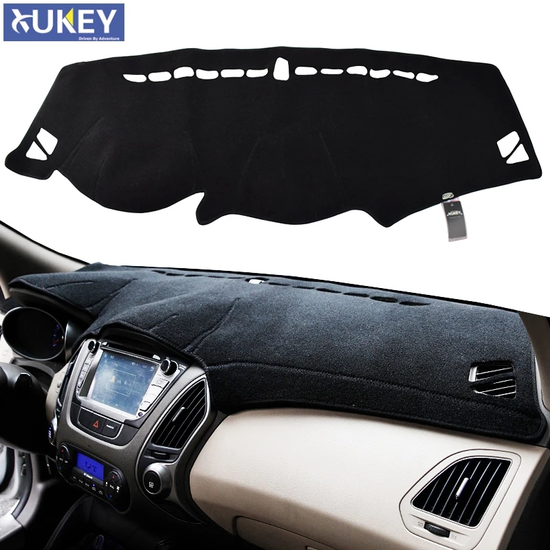 

Xukey Dash Mat Dashboard Cover Dashmat Dash Board Cover Carpet For Hyundai Tucson ix35 GL GLS Limited 2010 - 2012 2013 2014 2015