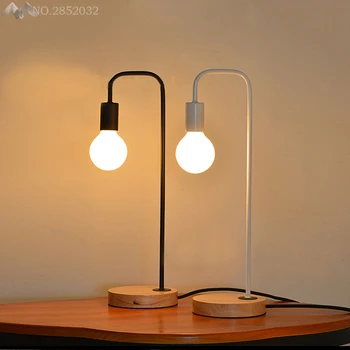 

Bedroom Bedside Desk Lamps Reading Table Lamp Night Lighting Children Learning Light Simple Fashion Iron Metal Paint Process