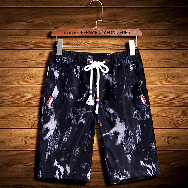 Мужская одежда Шорты для плавания мужские пляжные шорты мужские шорты с цветочным принтом Шорты для отдыха пляжные шорты камуфляж зеленый