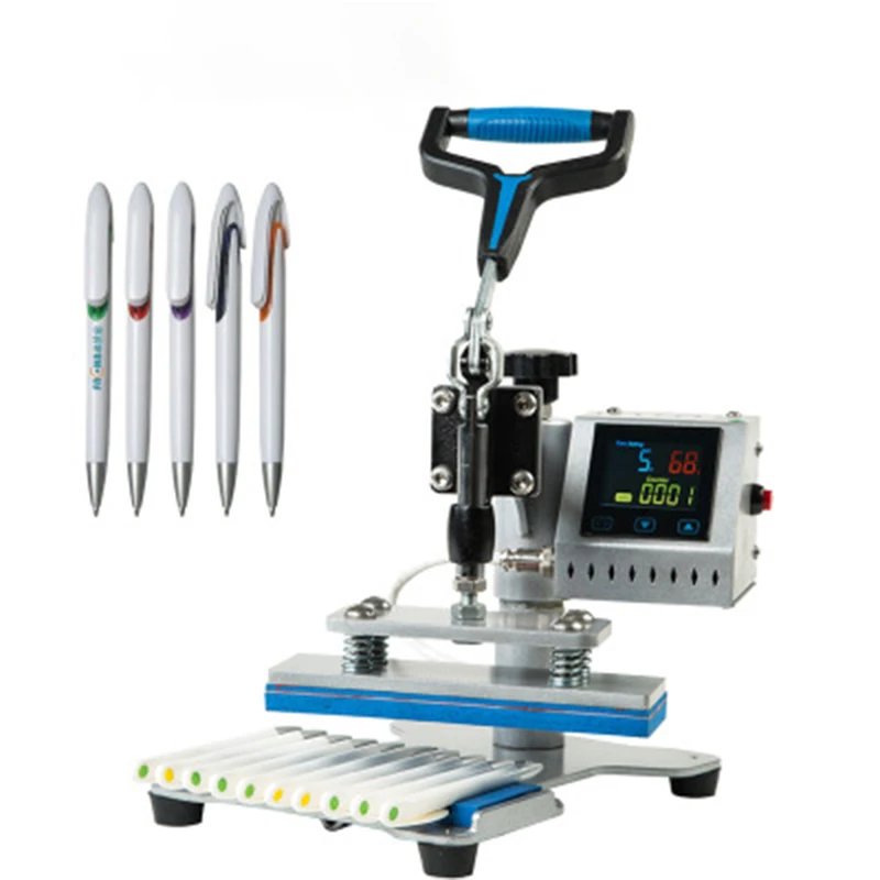 

CK1802 DIY printing machine printing ball pen / pen logo ten station hot printing pen machine