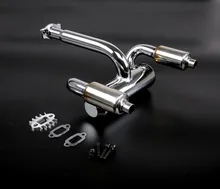 1/5 rc baja parts Rovan baja rc car parts BAJA double exhaust pipe with muffler 85299