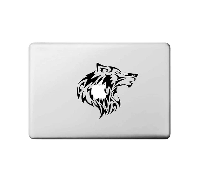 Wolf Vinyl Decal sticker Laptop Skins Case For Apple Macbook Pro Air