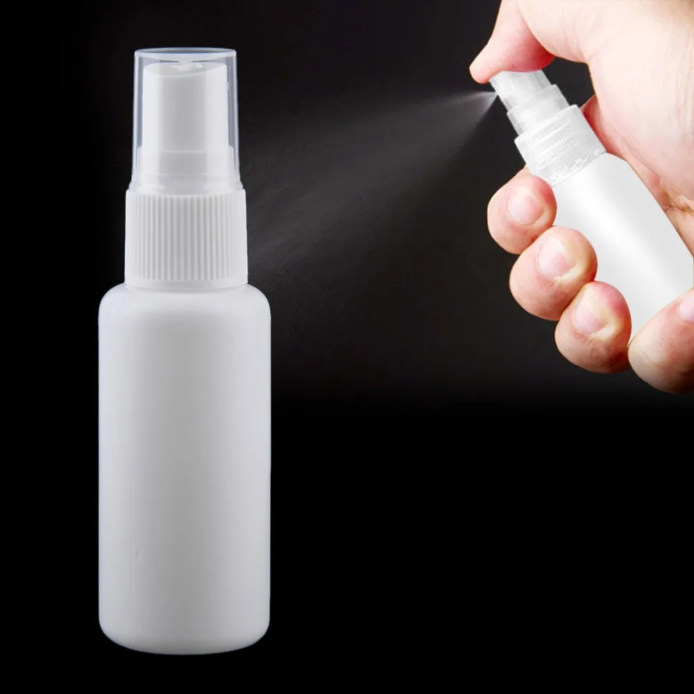 5pcs 30ml Travel White Plastic Perfume Atomizer Empty Small Spray
