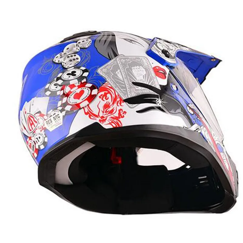 

Double lens Special offer Full face Helmet for motorcycle racing helmet motocross helmet DOT casco de moto full kask capacetes