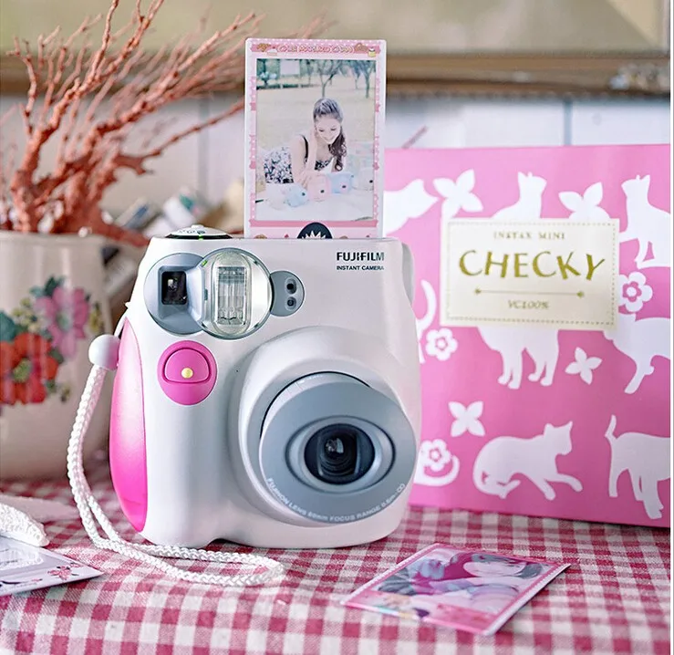 Подлинный Fuji Fujifilm Instax Mini 7C 7S камера моментальной печати фото фильм Snapshot съемка камера