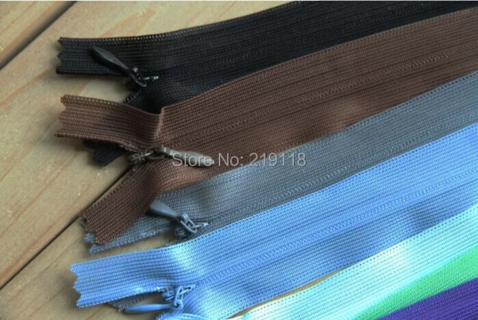

Free Shipping 60 cm Invisible zipper length garment accessories 50pcs