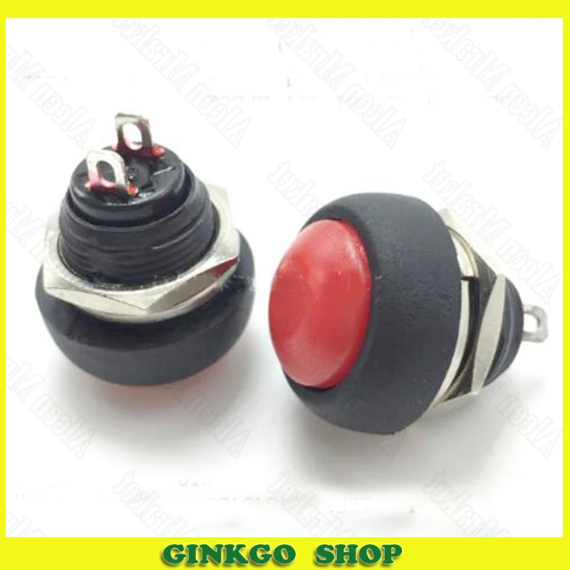 Pbs-33b/Red Button 12mm/Red 12mm No Switch self 