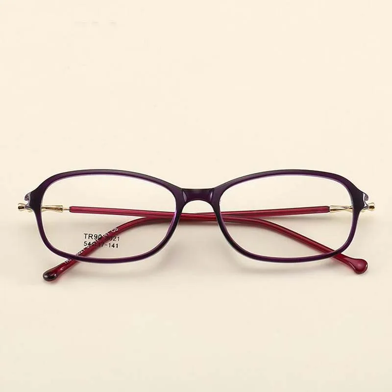 Очки рамки для мужчин женщин квадратный рецепт очки Металл Винтаж очки Близорукость Оптические - Цвет оправы: C5 purple