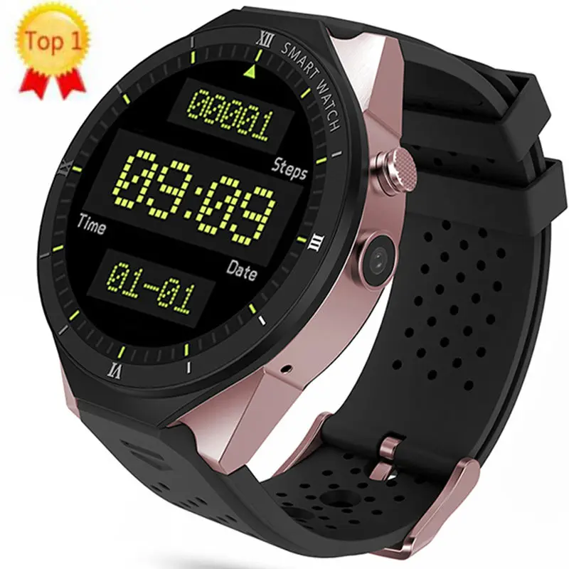 

KW88 Pro Smart Watch 1.39 Inch Smartwatch Support Pedometer 3G Supported SIM WCDMA Sport Heart Rate Monitor WIFI GPS