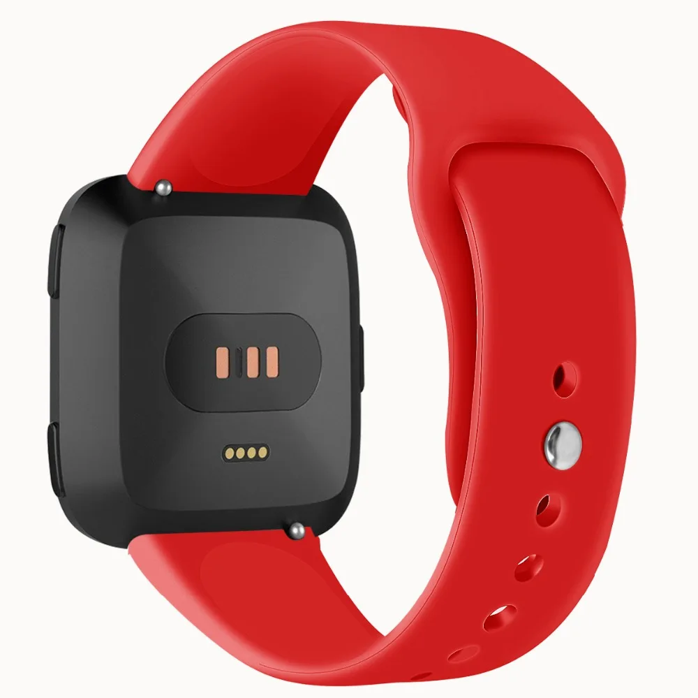 Силиконовый ремешок для fitbit versa/versa 2/versa litle ремешок reloj Браслет спортивный сменный ремешок для часов Часы Аксессуары