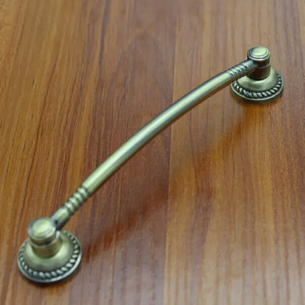 

128MM kitchen cabinet handles pulls antique zinc alloy drawer dresser wardrobe larder furniture handles knobs