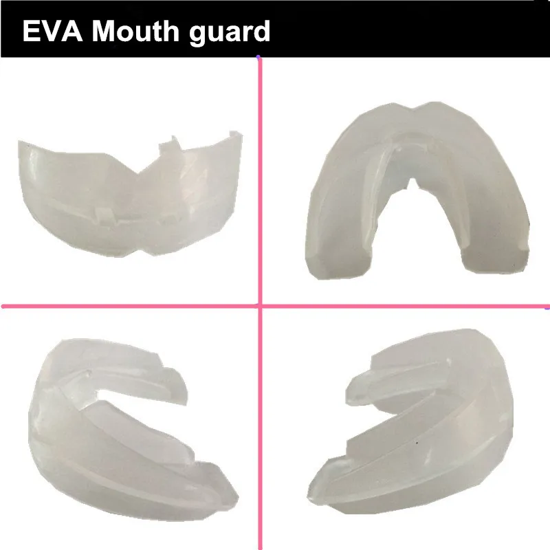

1 Piece Very Soft Football Boxing MMA EVA Double Layer Mouth Guard Teeth Protector Mouthguard Wear Comfortable Simple For Adult