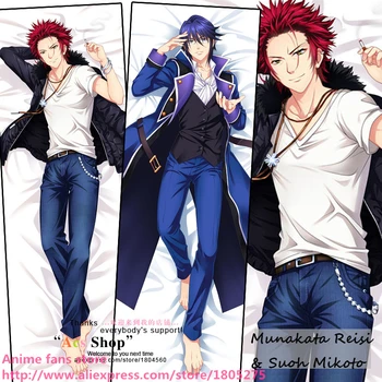 Cool Japanese Anime Pillowcase K Project Munakata Reisi Suoh Mikoto Male Bl Decorative Hugging Body Pillow Case Buy At The Price Of 26 59 In Aliexpress Com Imall Com