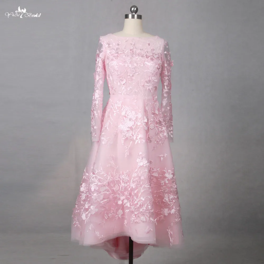 LZ200 Beauty Candy Color Dresses Lace Dresses Embroidery Dresses in Prom Dresses from Weddings