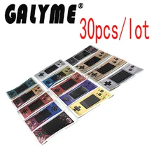 30 шт./партия, для GBMGB, Зеркальная Наклейка с микро-объективами, bndogameboy, GBO DMG, GBP, Лимитированное издание, оболочка, чехол, этикетка, наклейка, подарок для мальчика