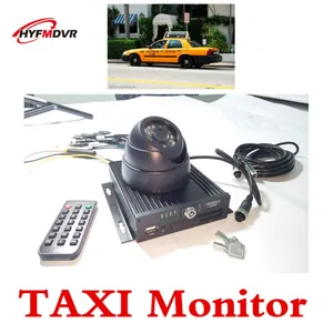 4 channel taxi monitoring recorder ntsc/pal camera ahd720p suite support Turkish / Arabic