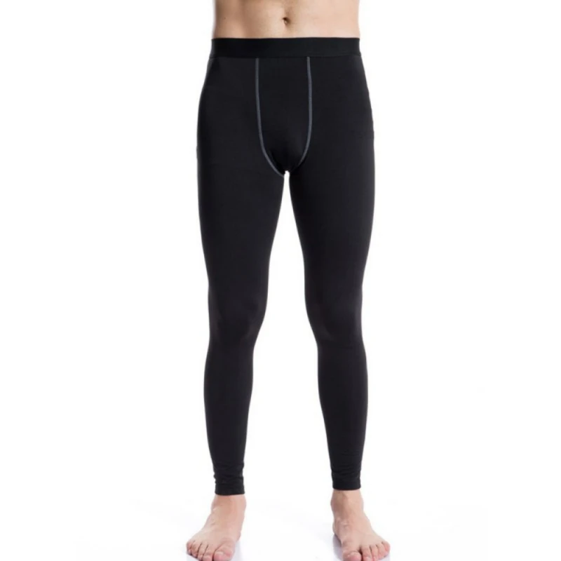 

Balight Men Long Thermal Sports Running Base Layer Tights Pants Johns Plush Underwear Fitness Gym Bottoming Trousers V2