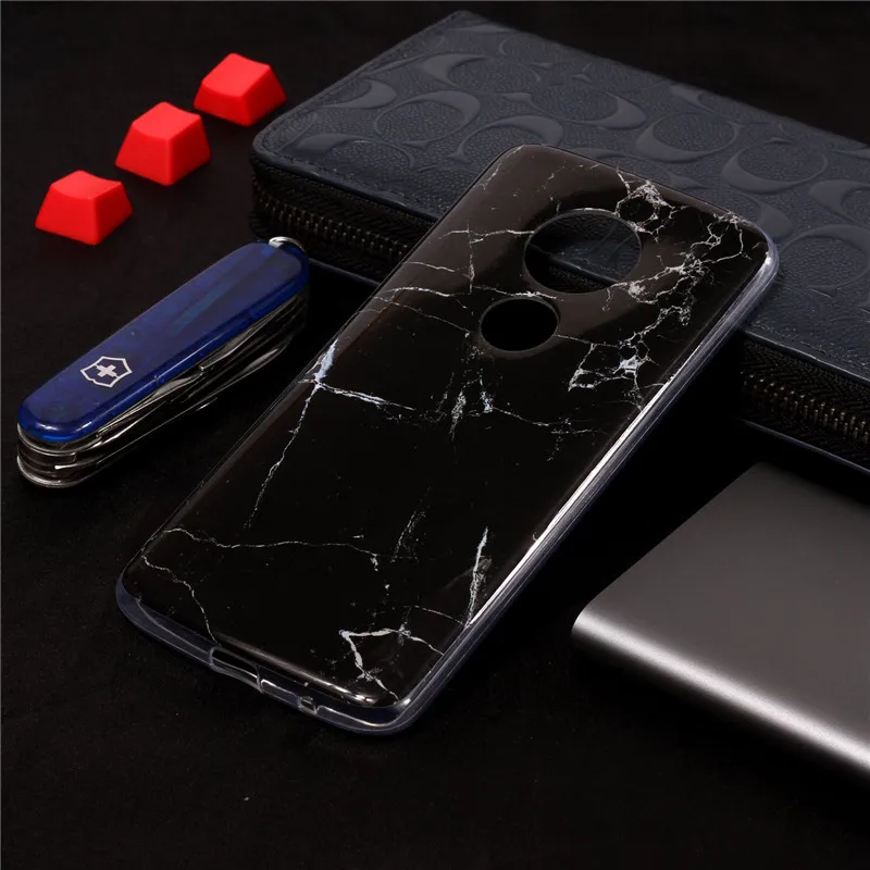 Painting Marble Soft Silicone Phone Back Cover Case For MOTO E4 E4Plus EU G6 G6Plus X4 2017 E5Plus Z3Play G6Play E5Play Bag Case (28)