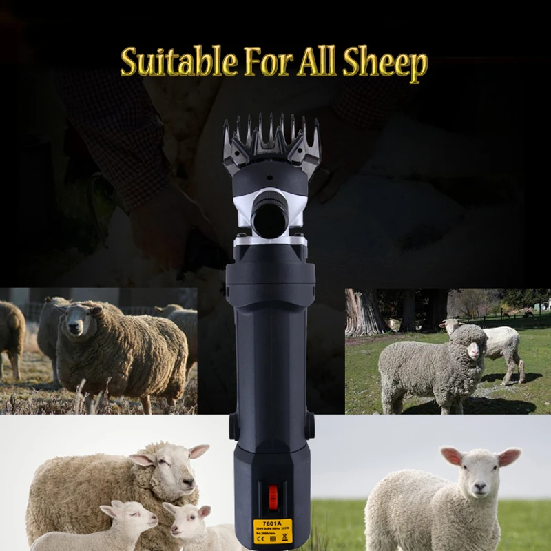 

110V/220V High Power Motor Electric Sheep Clipper Sheep Shearing Clipper Sheep Wool Shear Machine Can Adjustable Speed