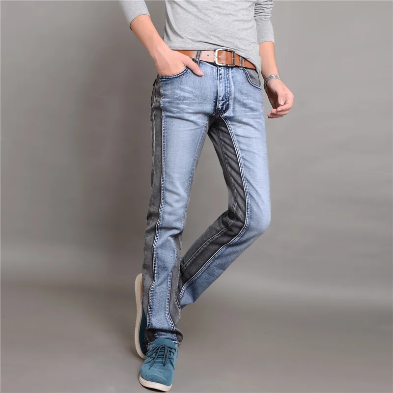two color jeans mens