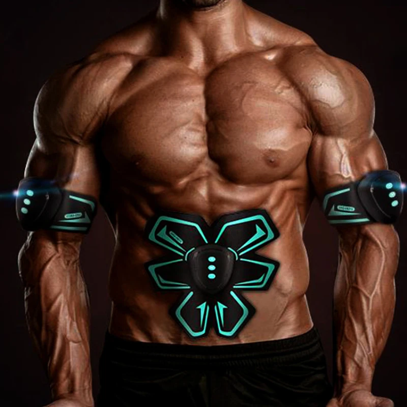 Fitness Abdominal Exerciser Smart Muscle Training Device Loss Weight Body Shape Building Perfect Fat Burning Equipment 2018 New