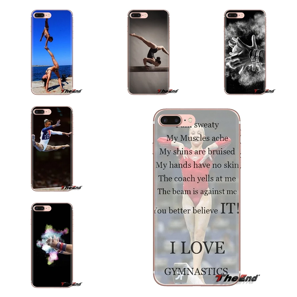 

Gymnastics Rhythmic sport Transparent TPU Shell Covers For Samsung Galaxy J1 J2 J3 J4 J5 J6 J7 J8 Plus 2018 Prime 2015 2016 2017