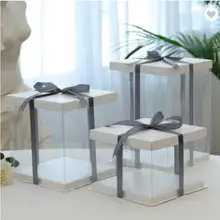 Коробка для торта с пользовательским логотипом упаковка для шоколада коробка для торта