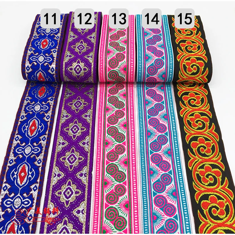 7 м/уп. 5 см смешанные цвета ретро Grosgrain ленты DIY товары ручной работы тканая тесьма