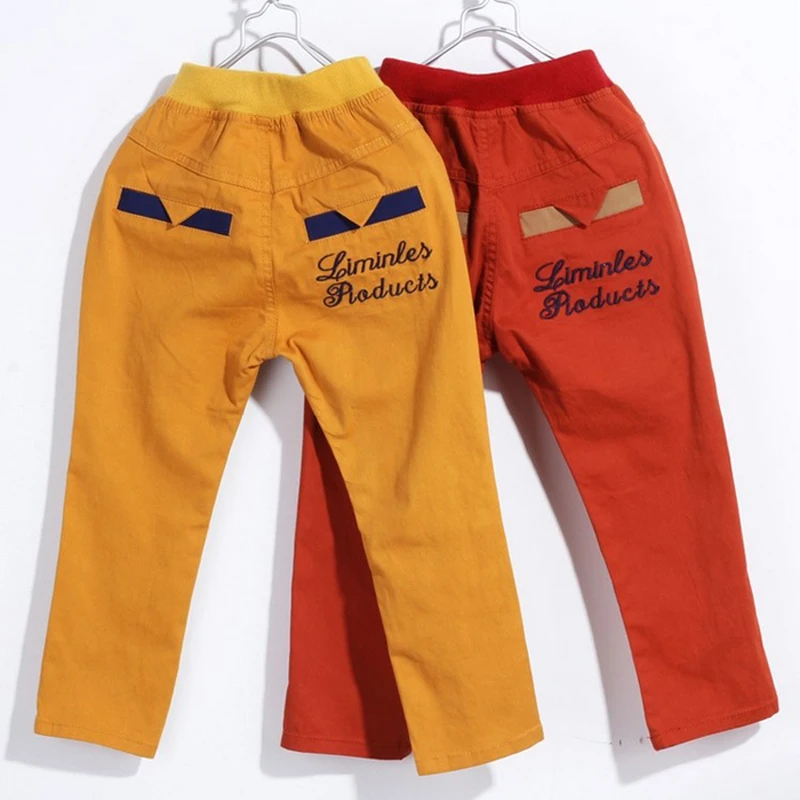 Cemigo Boy Pants Kids Casual Pants Children Trousers Boy Patchwork