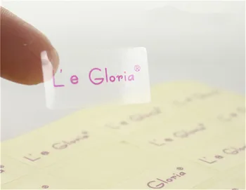 

1000pcs Customized Digital Printed Christmas Decorative Stickers Labels Custom Vinyl Transparent PVC Adhesive Stickers