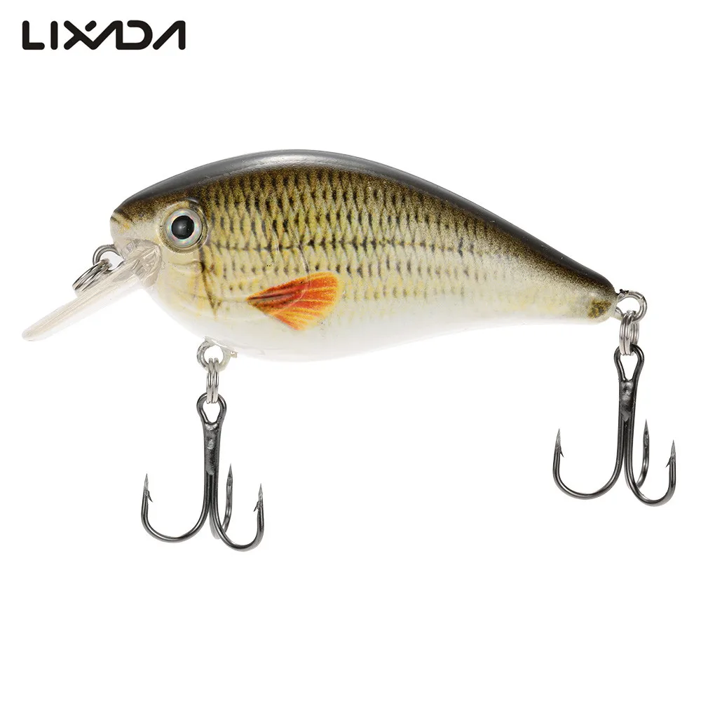 

Lixada 7.5cm 13g Wobblers Fishing Lure Sea Swimbait Crankbait Fish Lure Isca Artificial Bait With Hook Fishing Tackle Tool Pesca