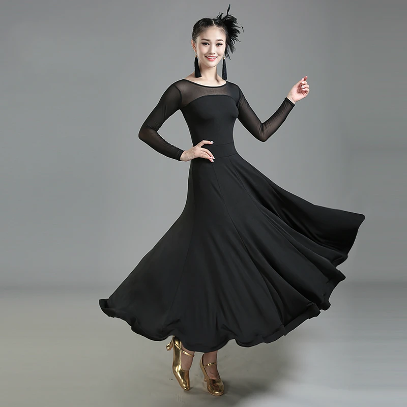 

New Design Modern Ballroom Dance Dress For Ballroom Dancing Waltz Tango Spanish Flamenco Dress Standard Ballroom Dress Swing