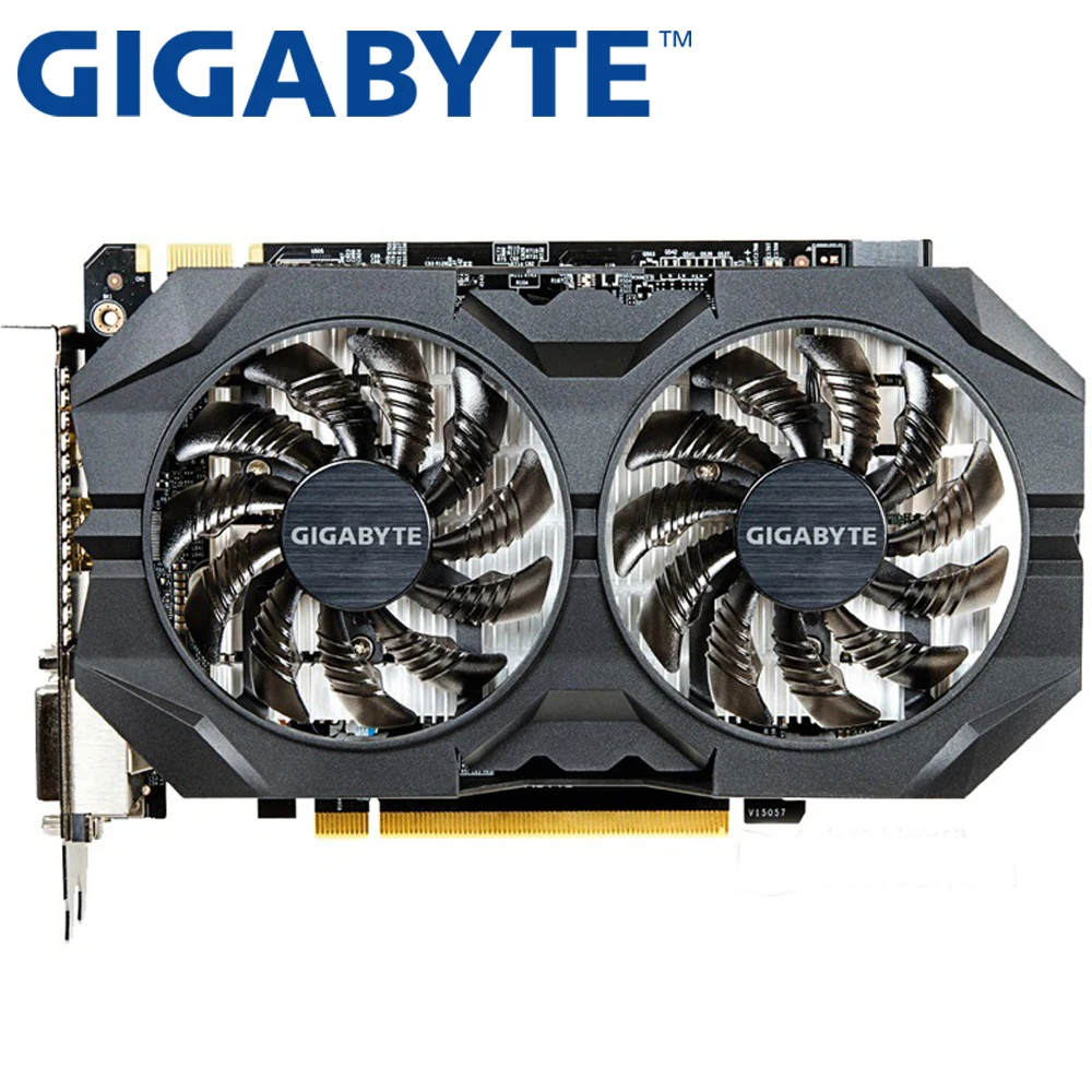 GIGABYTE, оригинальная Видеокарта GTX 950, 2 Гб, 128 бит, GDDR5, видеокарты для nVIDIA, видеокарты VGA, Geforce GTX950, Hdmi, Dvi, используется игра