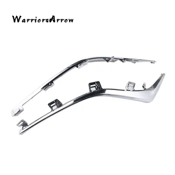 

Pair Left Right Side Front Lower Grille Trim Grill Molding Chrome For Mazda 3 Sport 2014 2015 2016 BHN1-50-7K1A BHN1-50-7J1A