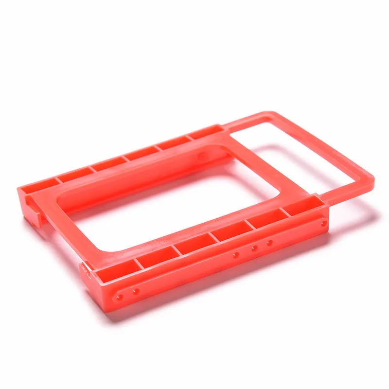 Оптовая продажа 2,5 "до 3,5" SSD HDD жесткий диск для ноутбука Drive Монтажная рейка адаптер кронштейн держатель с винтами красный