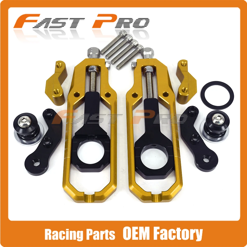 

Motorcycle Chain Adjusters Tensioners With Spool for SUZUKI GSXR1000 GSX1000R GSXR 1000 2007 2008 07 08