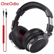 DJ Professional Studio Headphone Monitors DJ Wired Headset Over Ear Studio Headphones Wired Stereo Earphone For Phone Computer