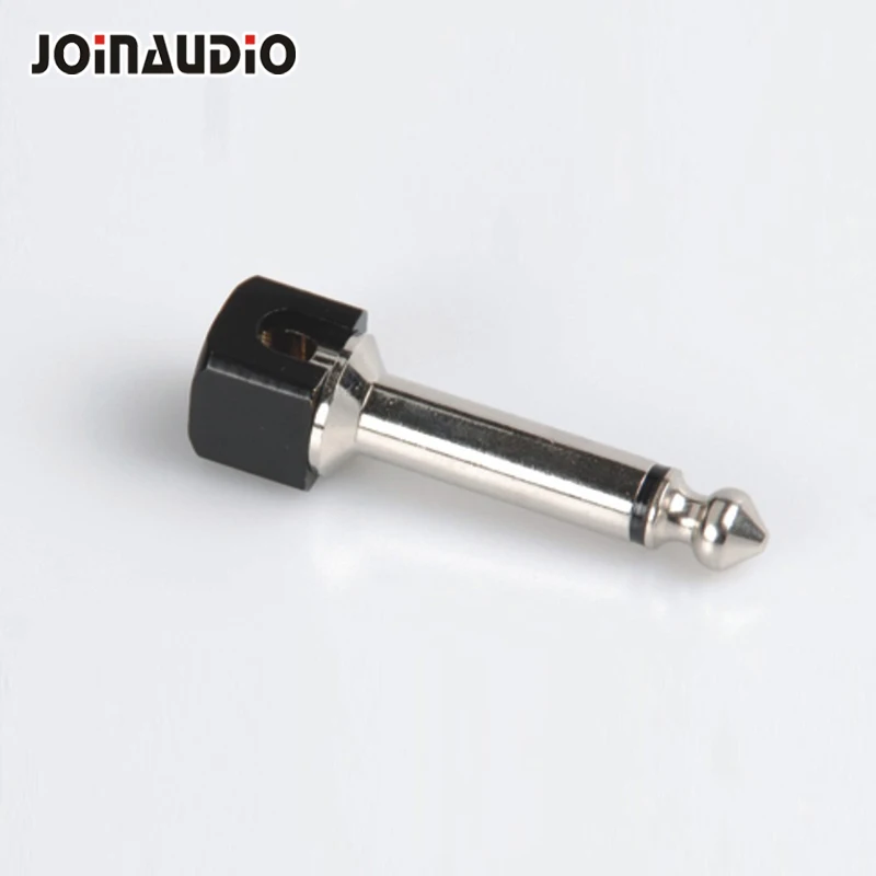 JOINAUDIO Jack 6,35 мм разъем 6,35 мм аудио адаптер Моно переходник для электрогитары никелированный(50 шт./компл