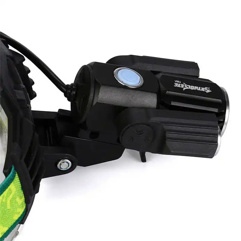 15000LM 3X XM-L T6 powerful led flashlight rechargeable 18650 Headlamp Headlight Light Torch flashlights headlamps #4S3 (6)