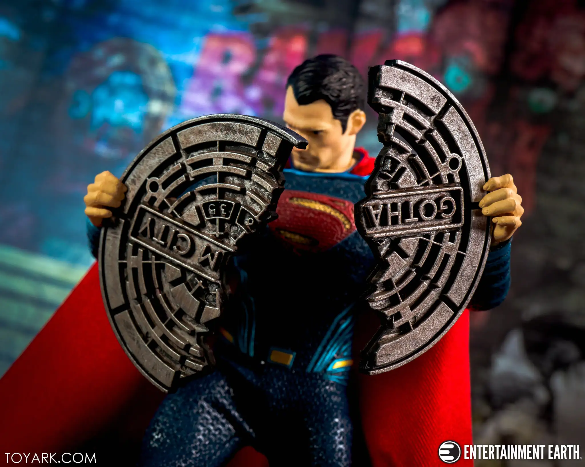 Mezco Бэтмен против Супермена один: 12 коллективный Супермен супергерой 6 5