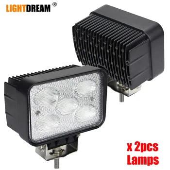 

6x4 50W Led Flood lights For Agco Case IH LED Upper Cab Light 50W Led Work Lights X2pcs Free Shipping