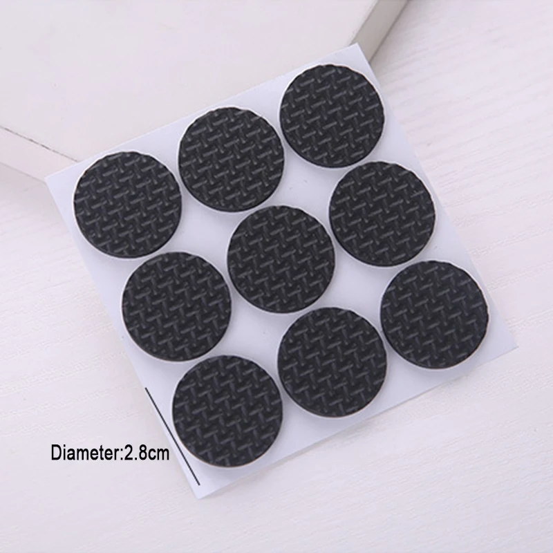 10x Self-stick Rubber Anti-skid Pad Furniture Floor Protectors Foam Mat 10cm