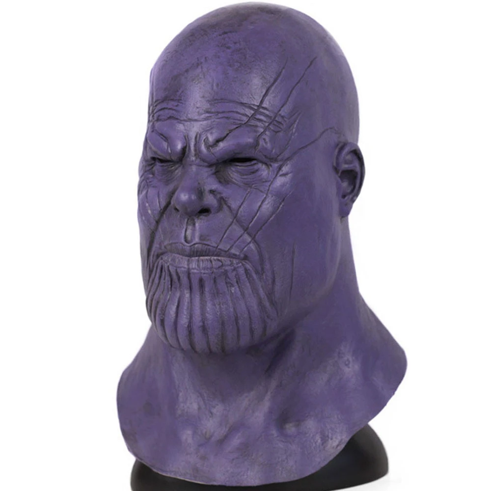 Deluxe Thanos Mask Thanosmask Party Scary Horror Mask